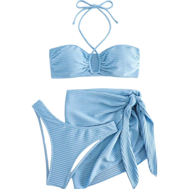 Wholesale Three-Piece Split Sexy Swimwear Bikini